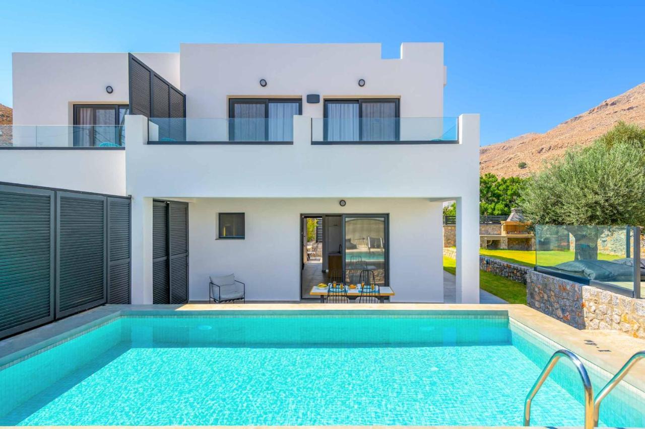 Lambis Harmonia Villa Líndos Exteriör bild